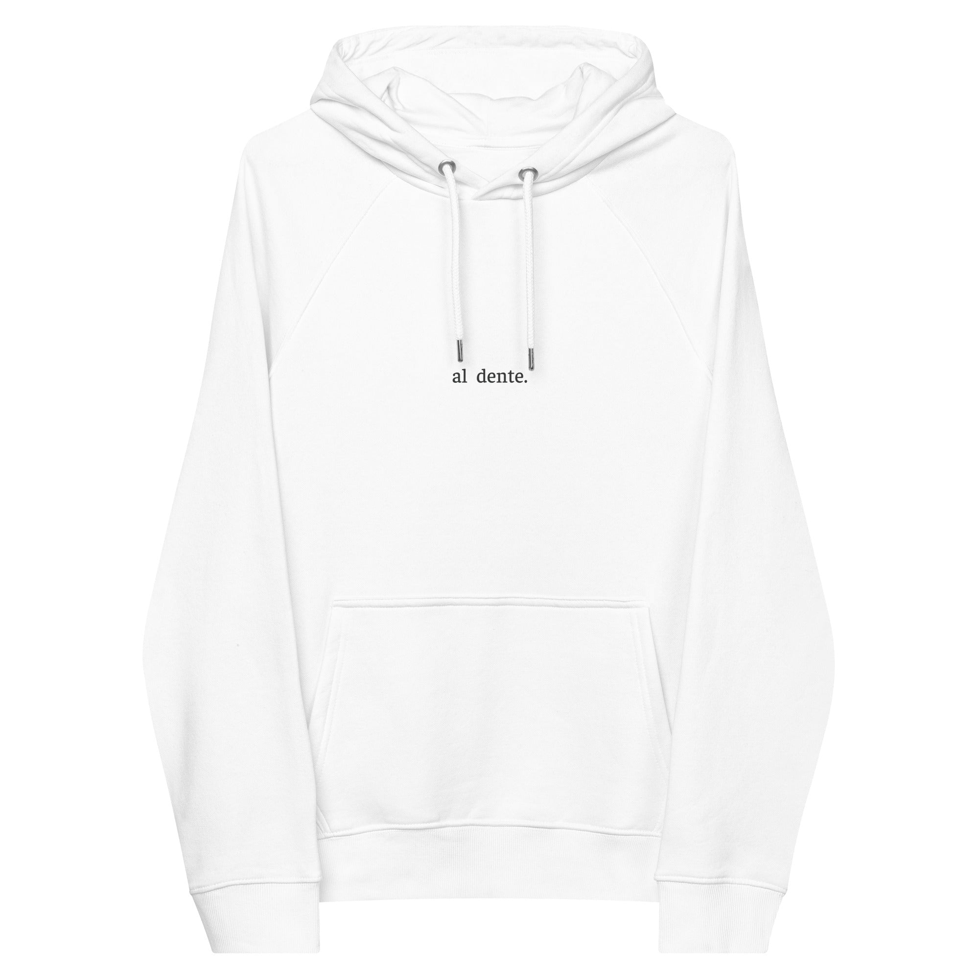 Sweat à capuche en coton biologique 11 Life, Al Dente EDITIONS