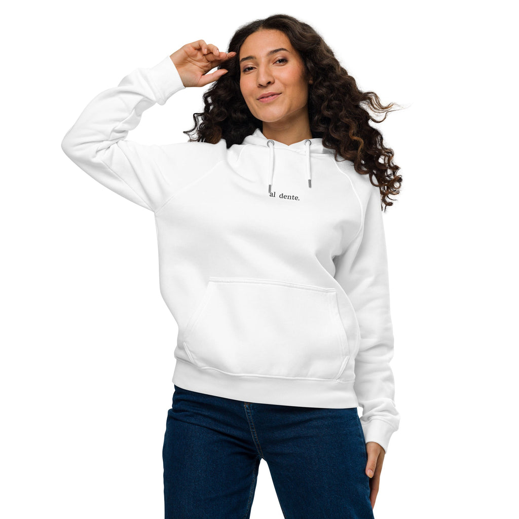 Sweat à capuche en coton biologique 11 Life, Al Dente EDITIONS