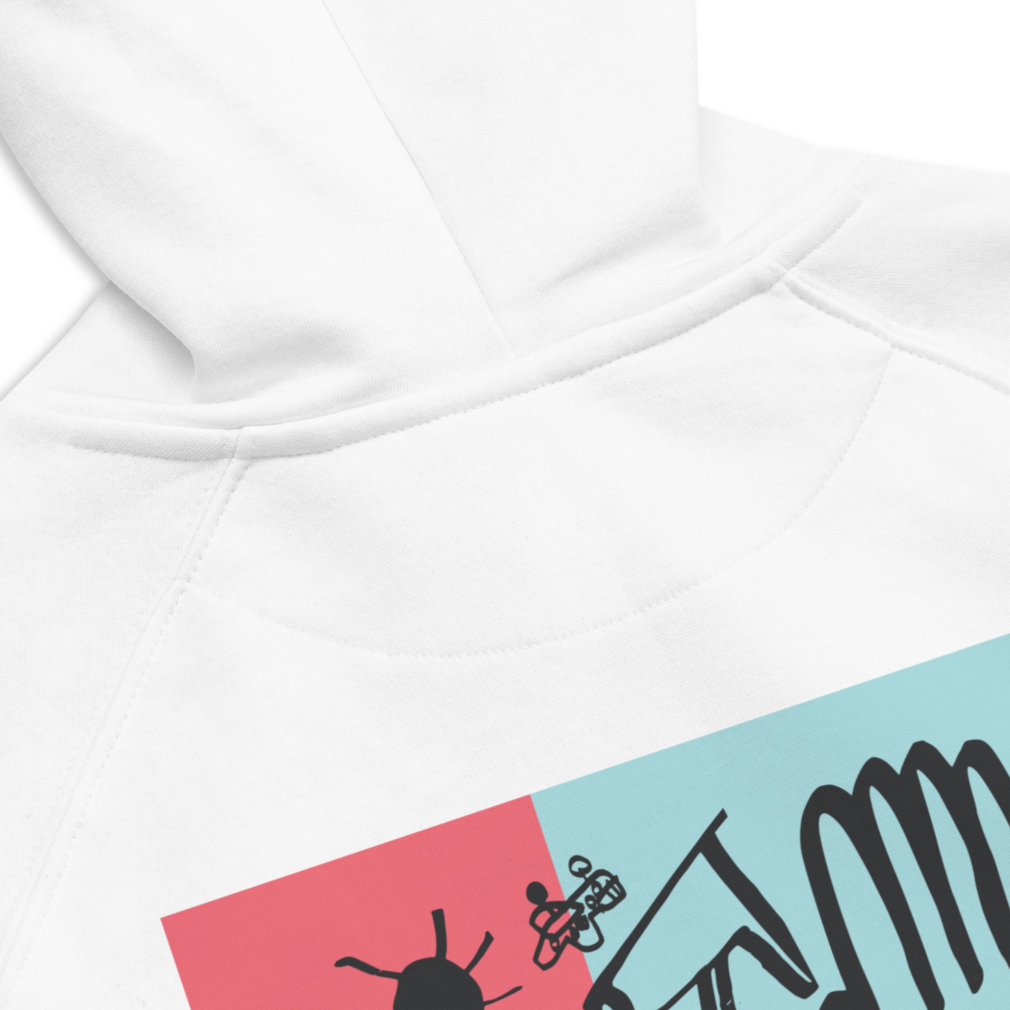 01 Moon Safari EDITIONS Sweat à capuche en coton biologique