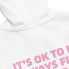 05 Sweat à capuche en coton biologique It's Ok EDITIONS