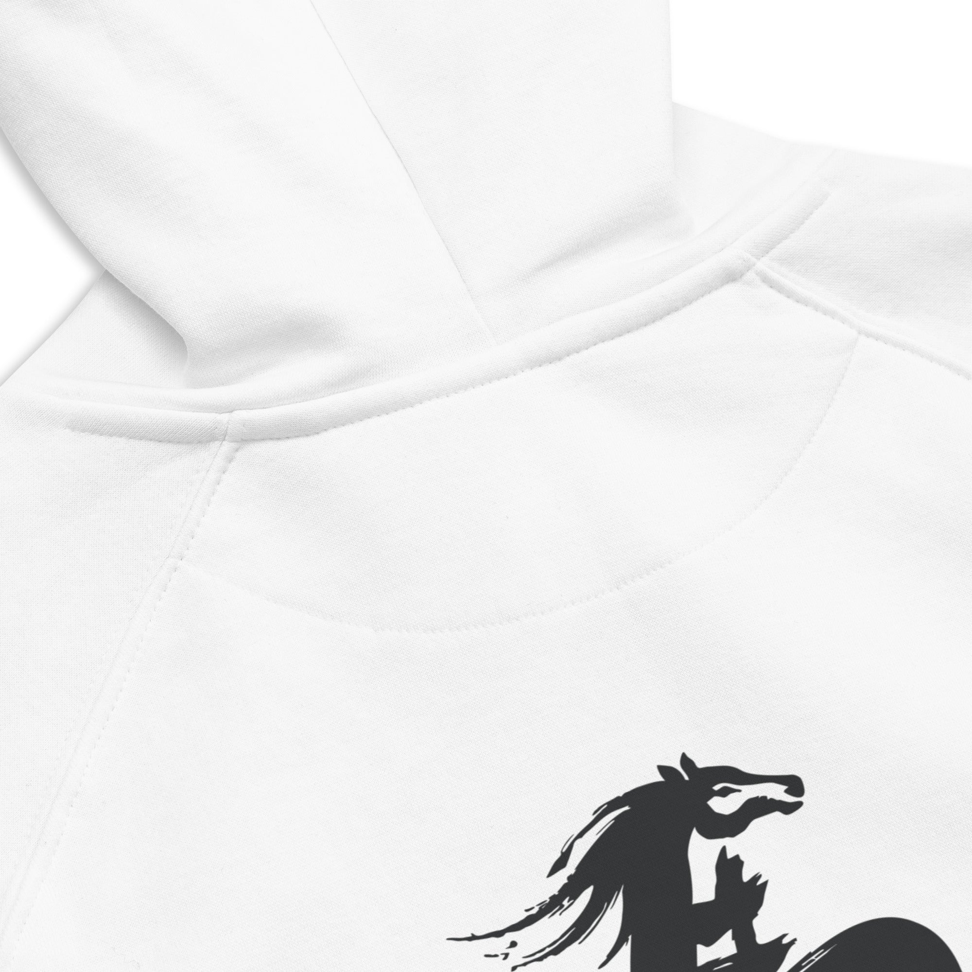 Sweat à capuche en coton biologique 10 éditions de l'année chinoise du cheval
