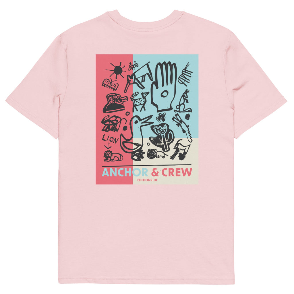 01 T-shirt en coton biologique Moon Safari EDITIONS
