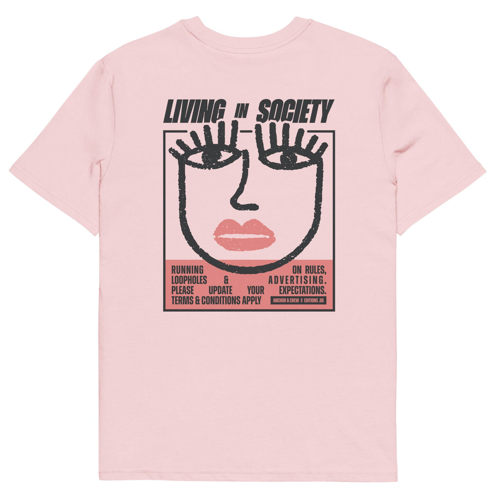 06 Living In Society EDITIONS T-shirt en coton biologique
