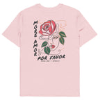 09 T-shirt en Coton Bio More Amor Por Favor EDITIONS
