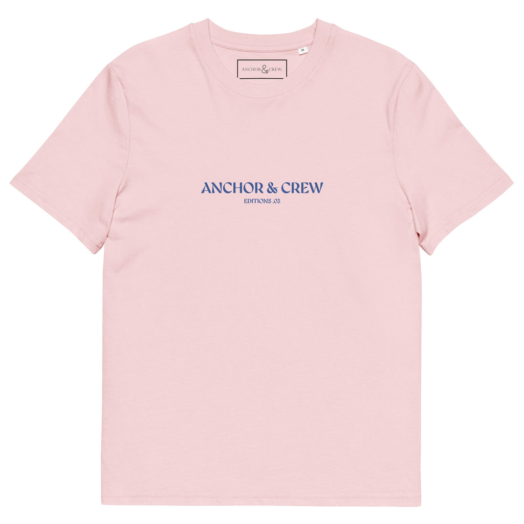 T-shirt en coton biologique 03 Celeste EDITIONS