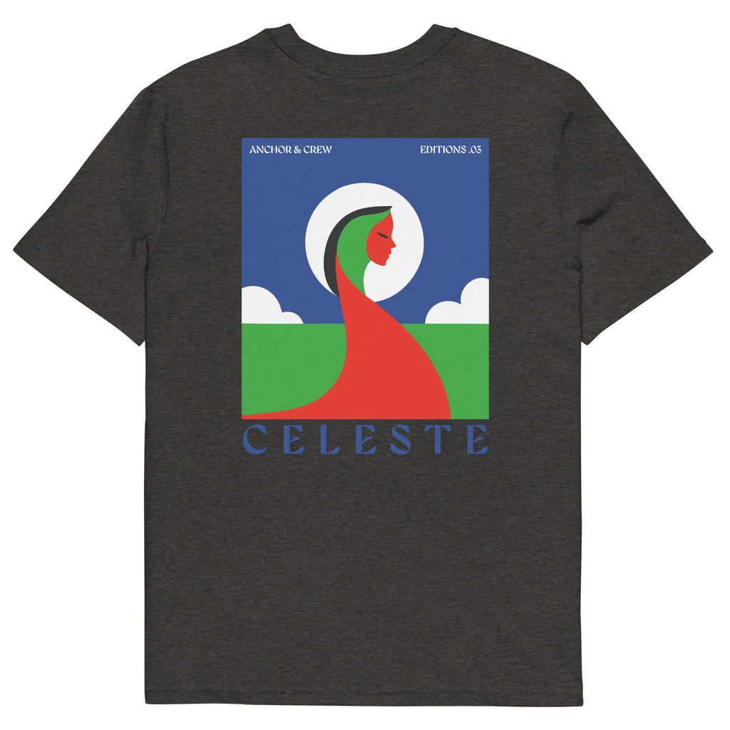 T-shirt en coton biologique 03 Celeste EDITIONS