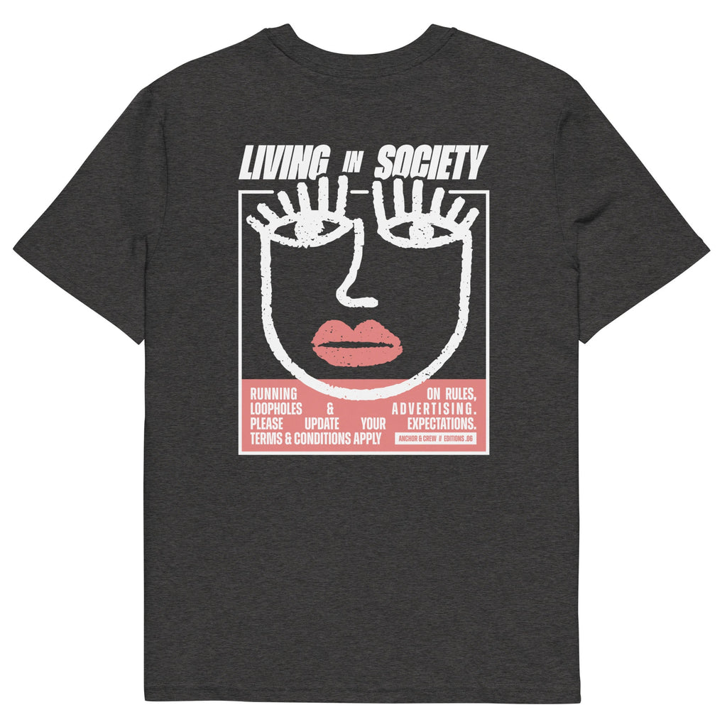 06 Living In Society EDITIONS T-shirt en coton biologique