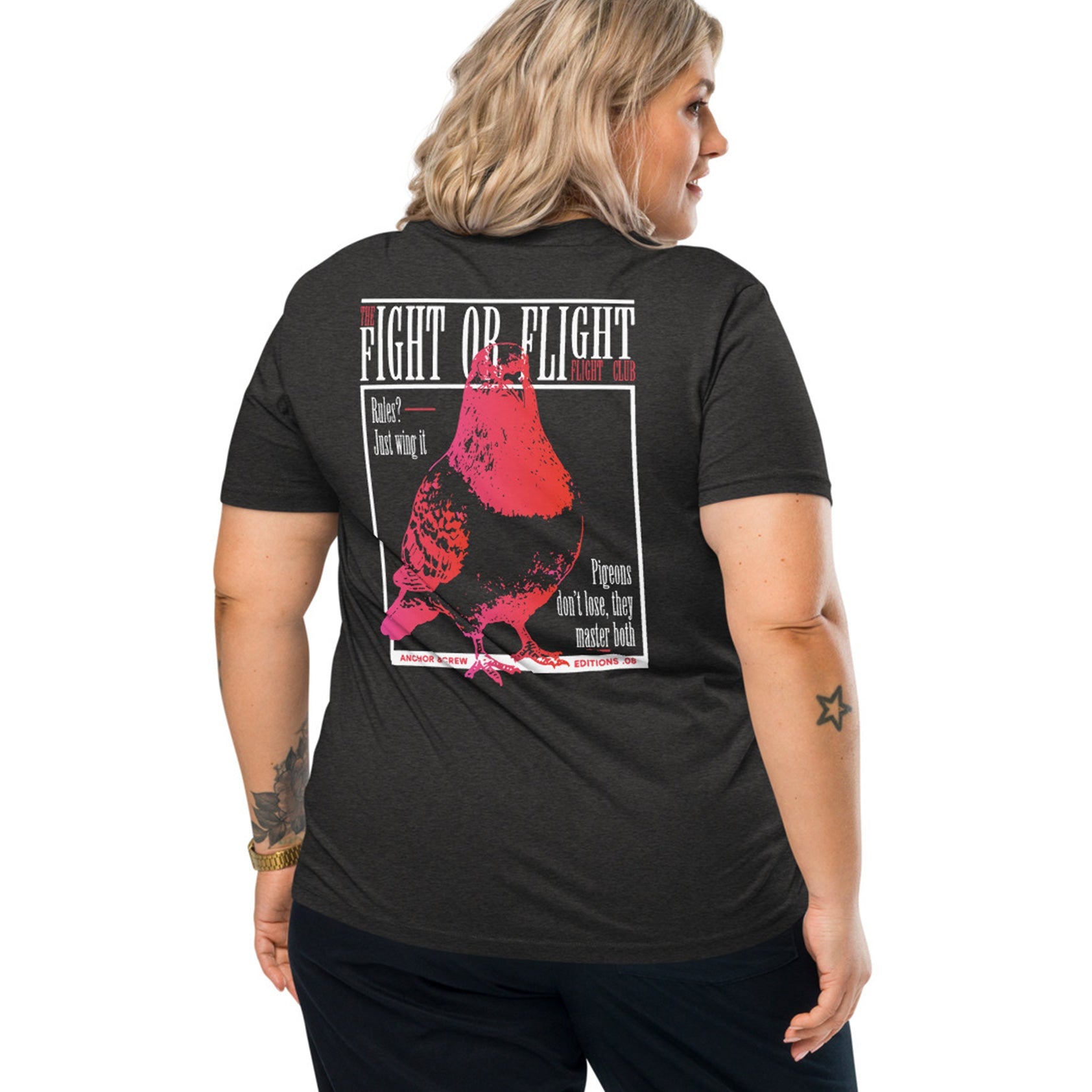 T-shirt en coton biologique 08 Fight Or Flight Club EDITIONS