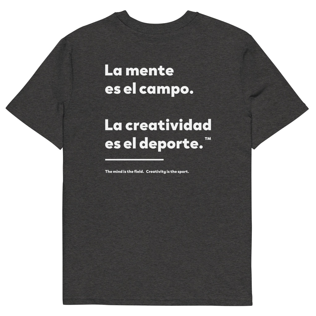 Le t-shirt en coton bio « La créativité est un sport » de Creative Standard