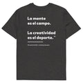 Le t-shirt en coton bio « La créativité est un sport » de Creative Standard