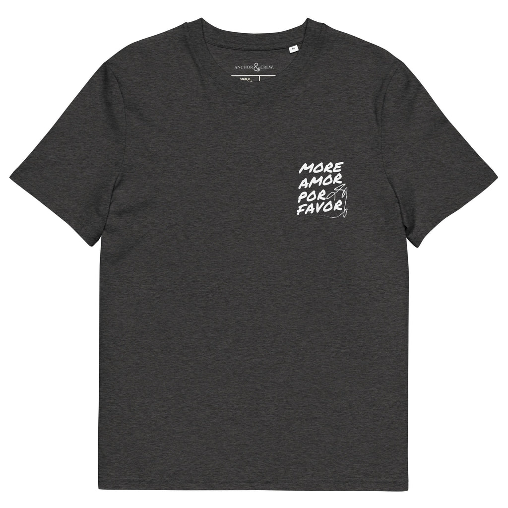09 T-shirt en Coton Bio More Amor Por Favor EDITIONS