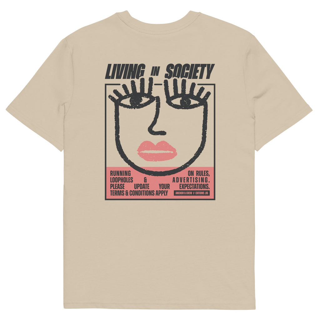 06 Living In Society EDITIONS T-shirt en coton biologique