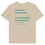 Le t-shirt en coton bio « La créativité est un sport » de Creative Standard