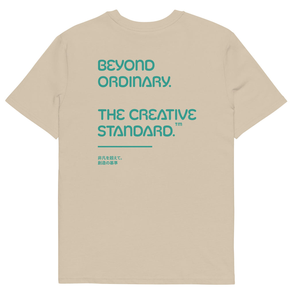 T-shirt en coton biologique de qualité créative exceptionnelle