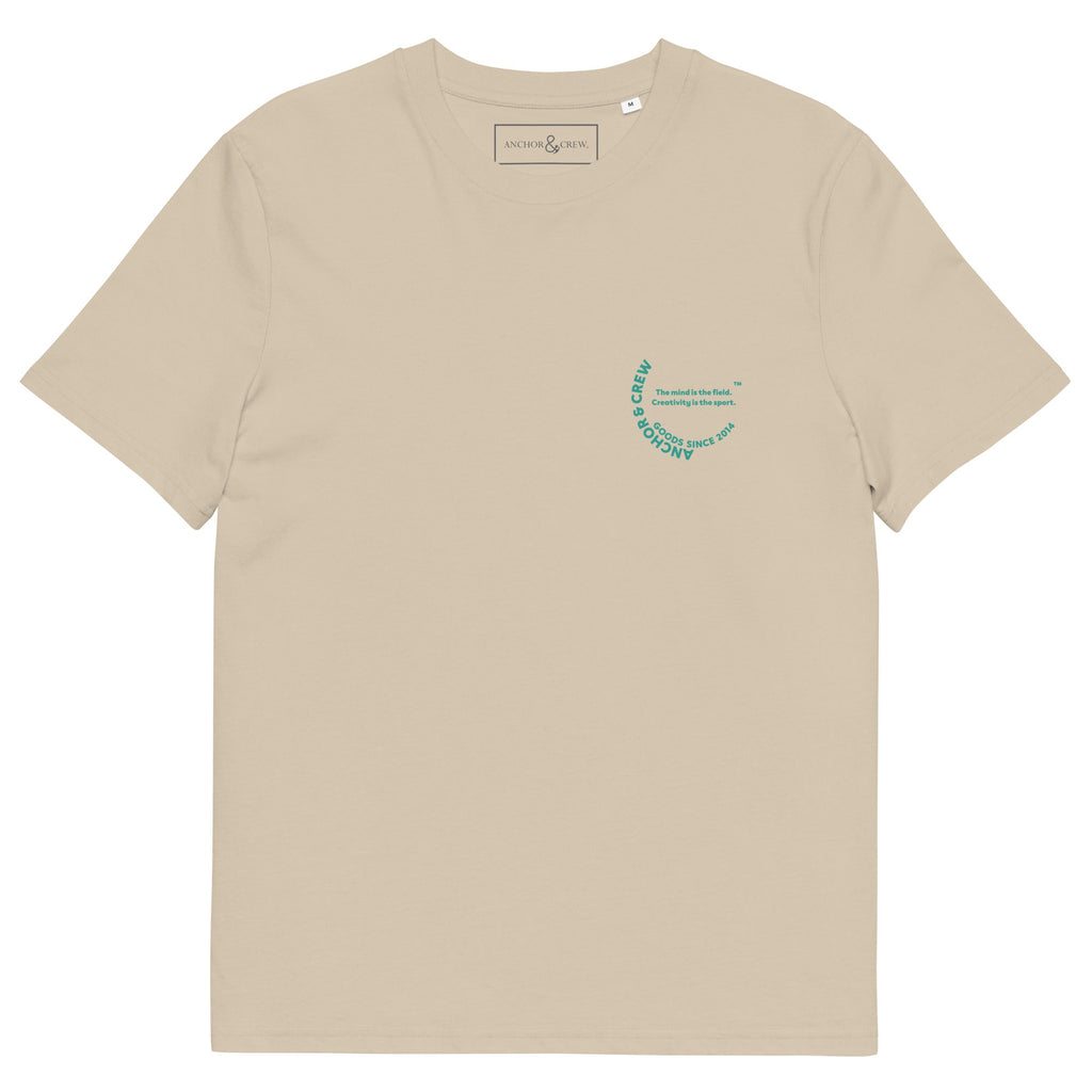 Le t-shirt en coton bio « La créativité est un sport » de Creative Standard