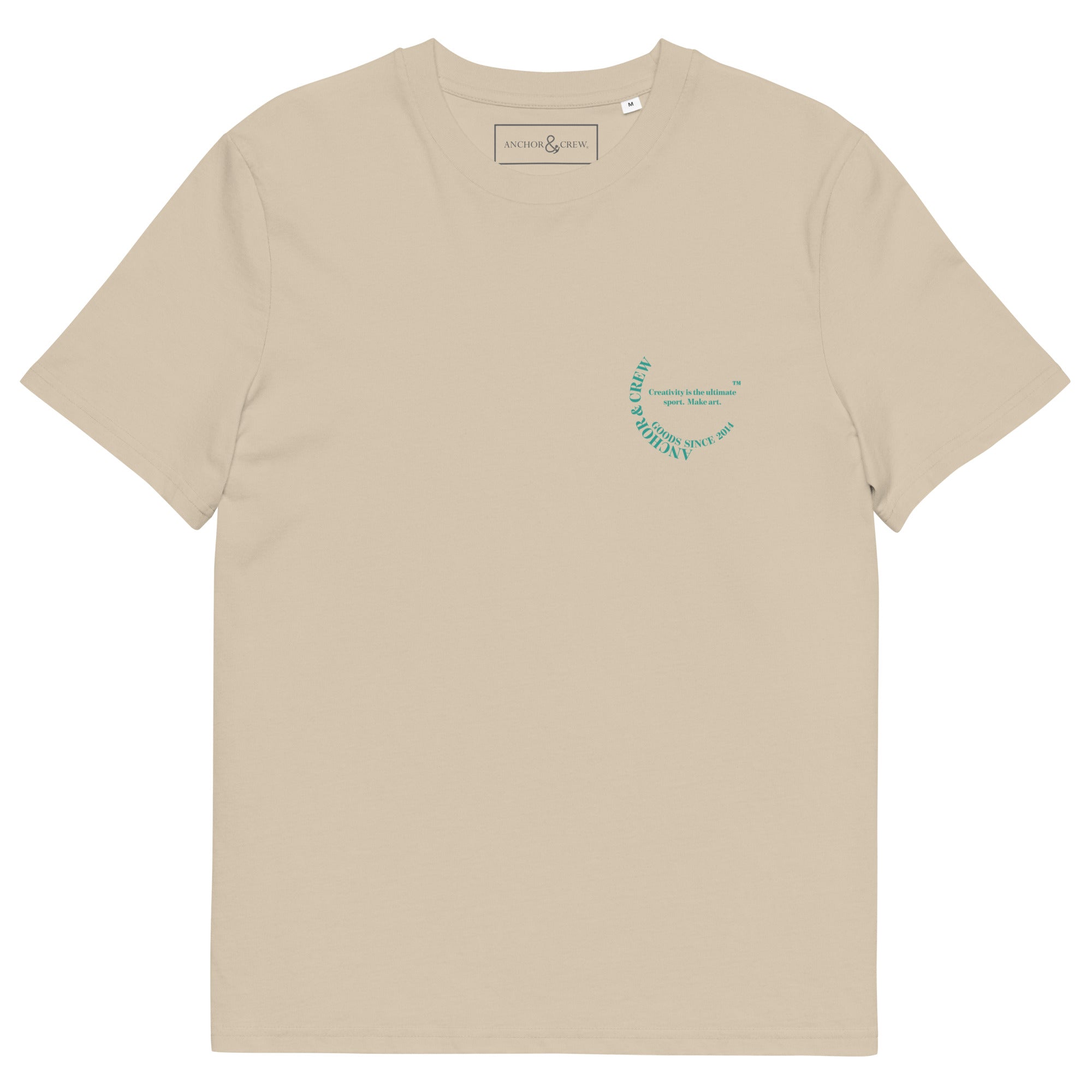 T-shirt en coton biologique Make Art Creative Standard