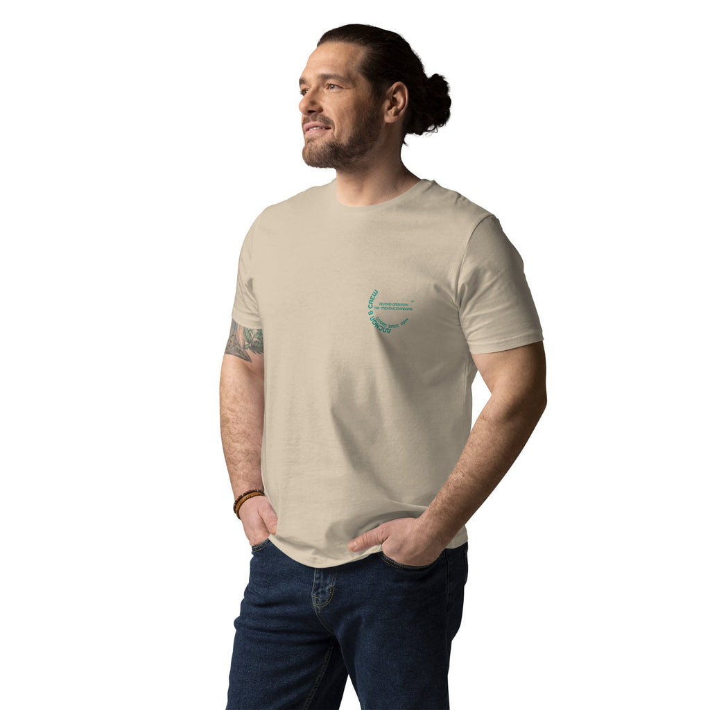 T-shirt en coton biologique de qualité créative exceptionnelle