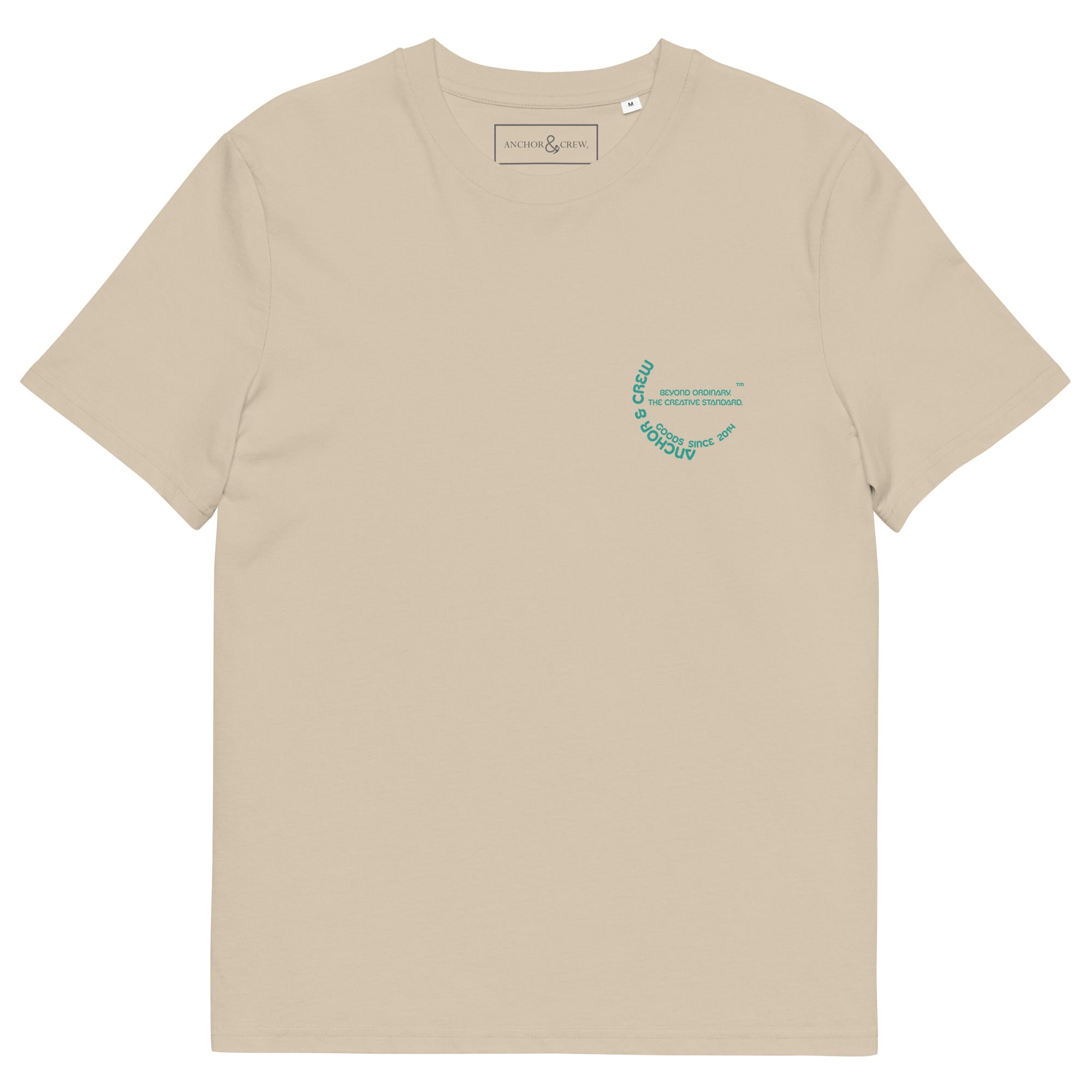 T-shirt en coton biologique de qualité créative exceptionnelle