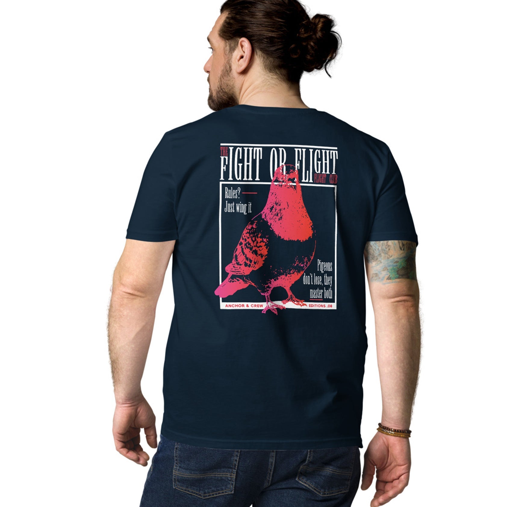 T-shirt en coton biologique 08 Fight Or Flight Club EDITIONS