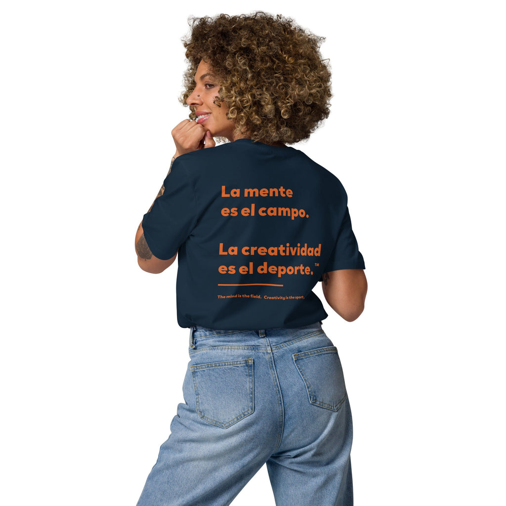 Le t-shirt en coton bio « La créativité est un sport » de Creative Standard