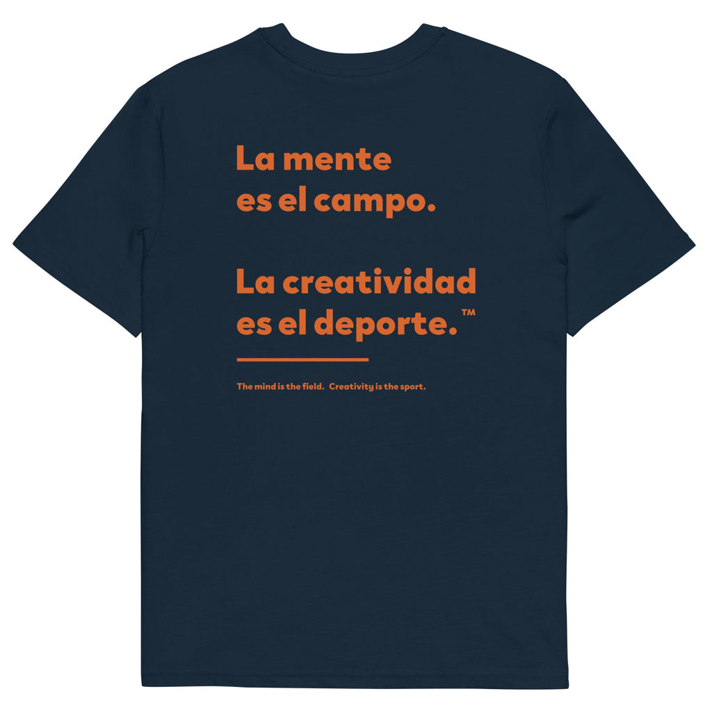 Le t-shirt en coton bio « La créativité est un sport » de Creative Standard