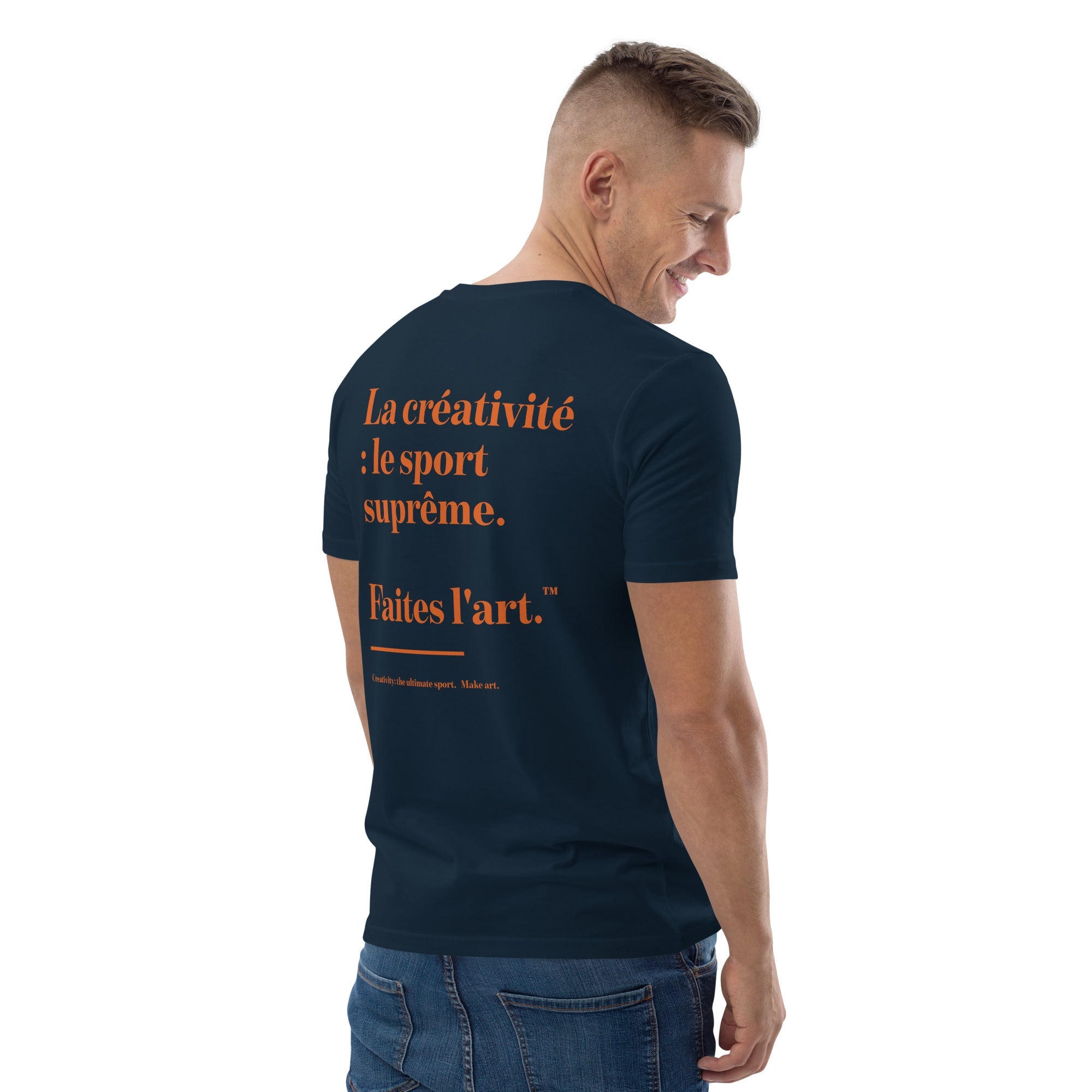 T-shirt en coton biologique Make Art Creative Standard