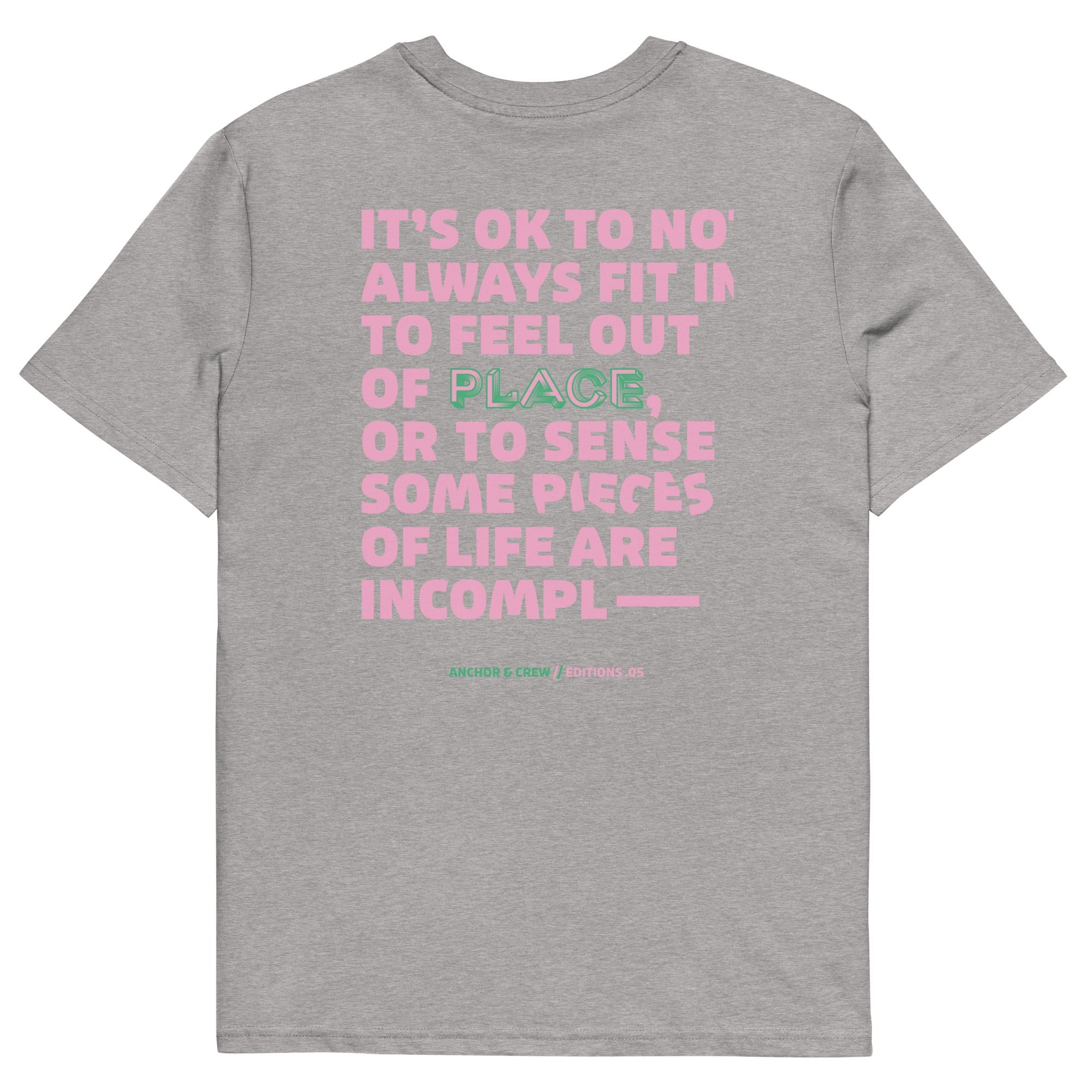 05 It's Ok EDITIONS Organic Cotton T-Shirt