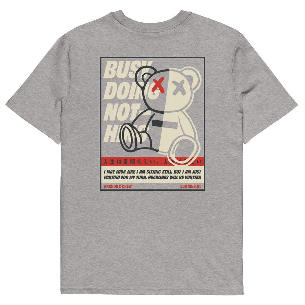 04 T-Shirt en Coton Bio Busy Doing Nothing EDITIONS
