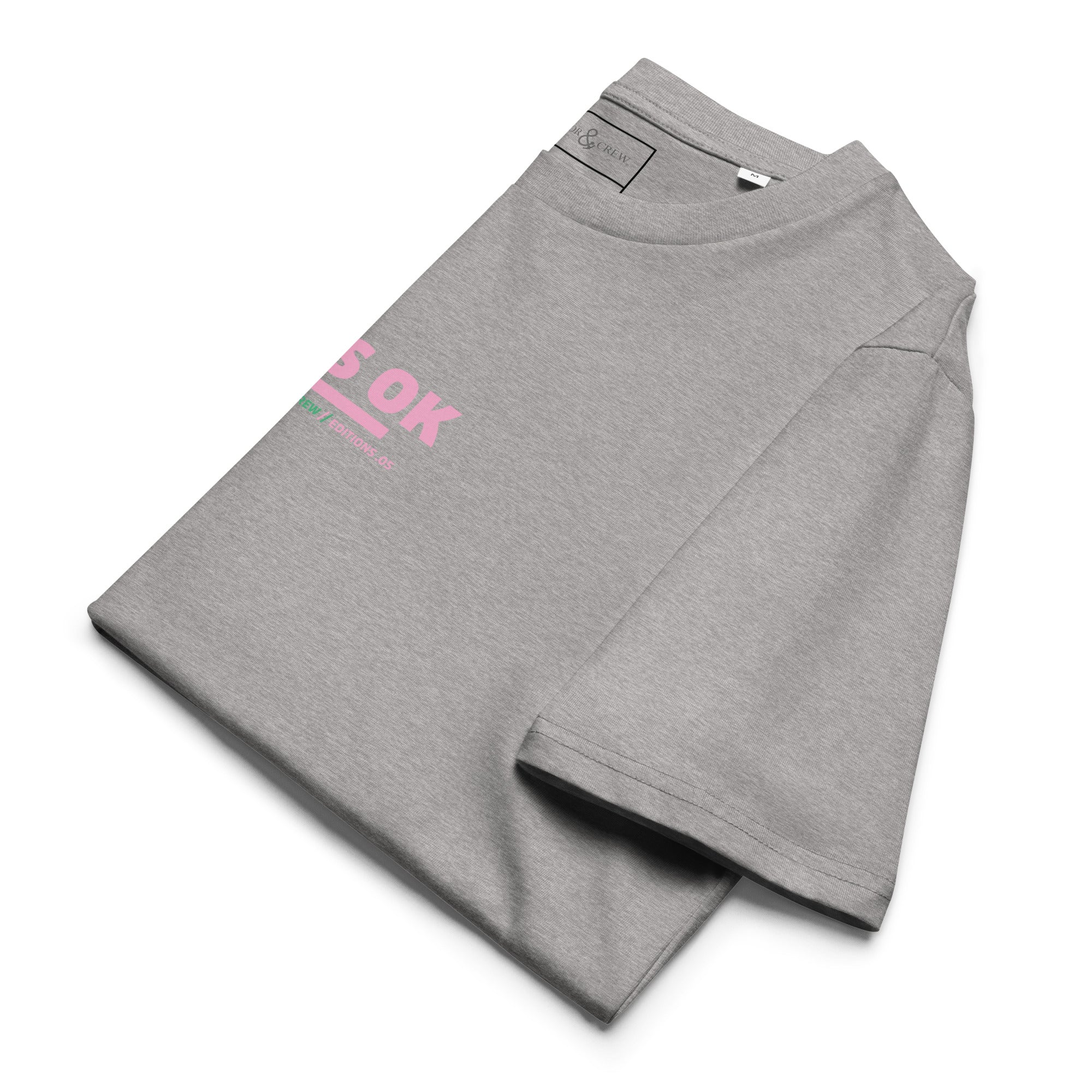 05 T-shirt en coton bio It's Ok EDITIONS
