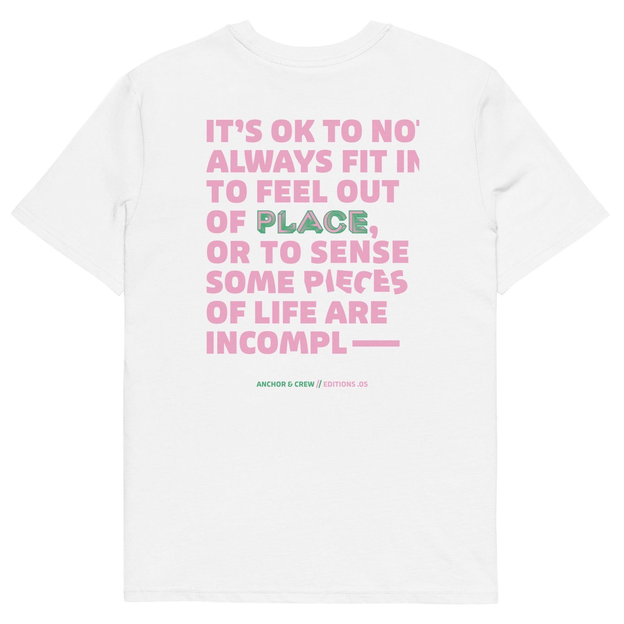 05 It's Ok EDITIONS Organic Cotton T-Shirt