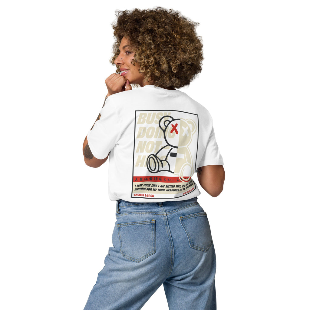 04 T-Shirt en Coton Bio Busy Doing Nothing EDITIONS