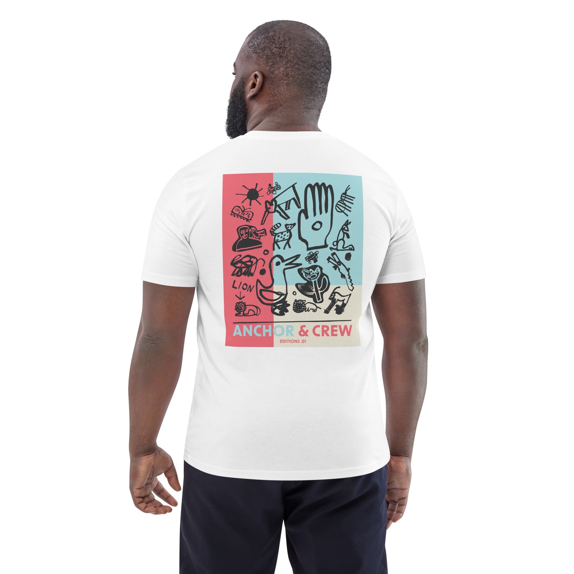 01 T-shirt en coton biologique Moon Safari EDITIONS
