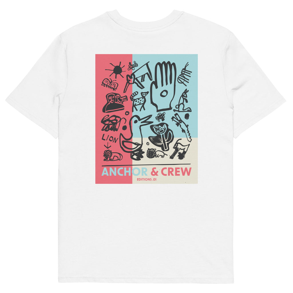 01 T-shirt en coton biologique Moon Safari EDITIONS
