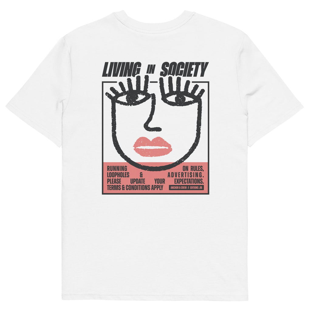06 Living In Society EDITIONS T-shirt en coton biologique