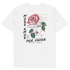 09 T-shirt en Coton Bio More Amor Por Favor EDITIONS
