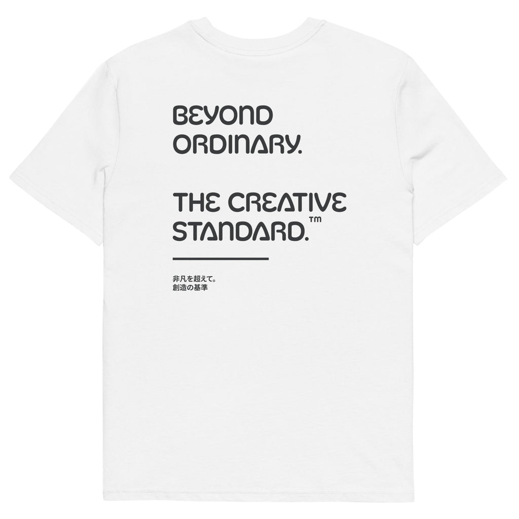 T-shirt en coton biologique de qualité créative exceptionnelle