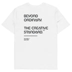 T-shirt en coton biologique de qualité créative exceptionnelle
