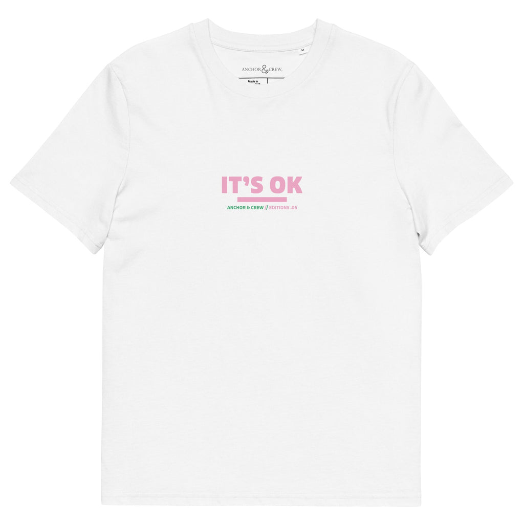 05 T-shirt en coton bio It's Ok EDITIONS