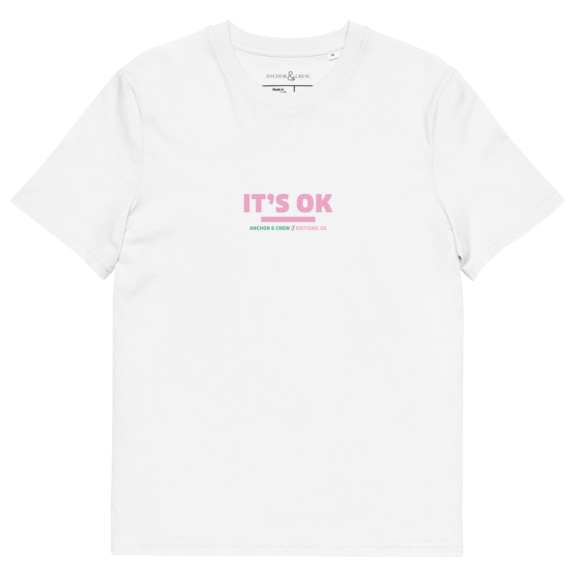 05 T-shirt en coton bio It's Ok EDITIONS