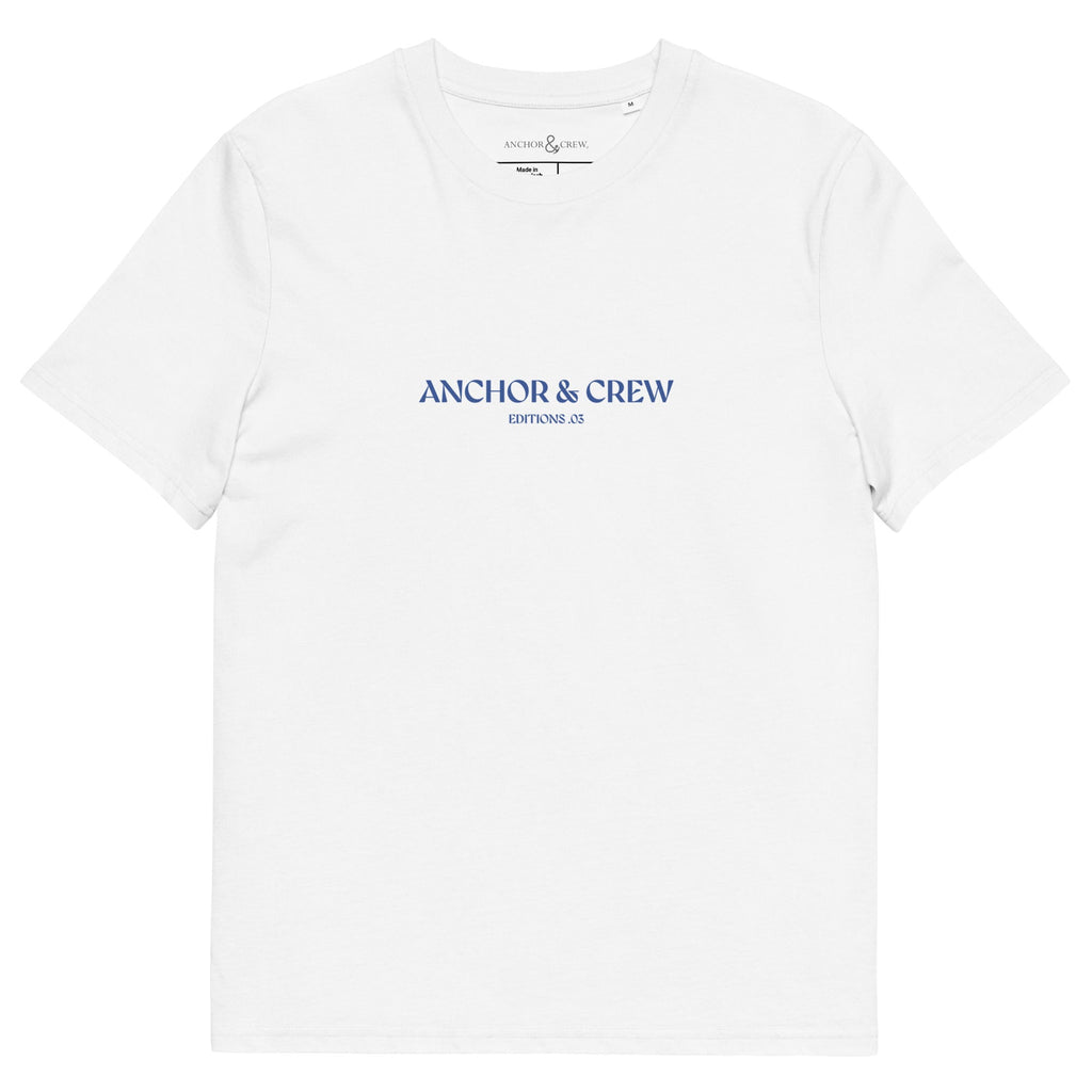 T-shirt en coton biologique 03 Celeste EDITIONS