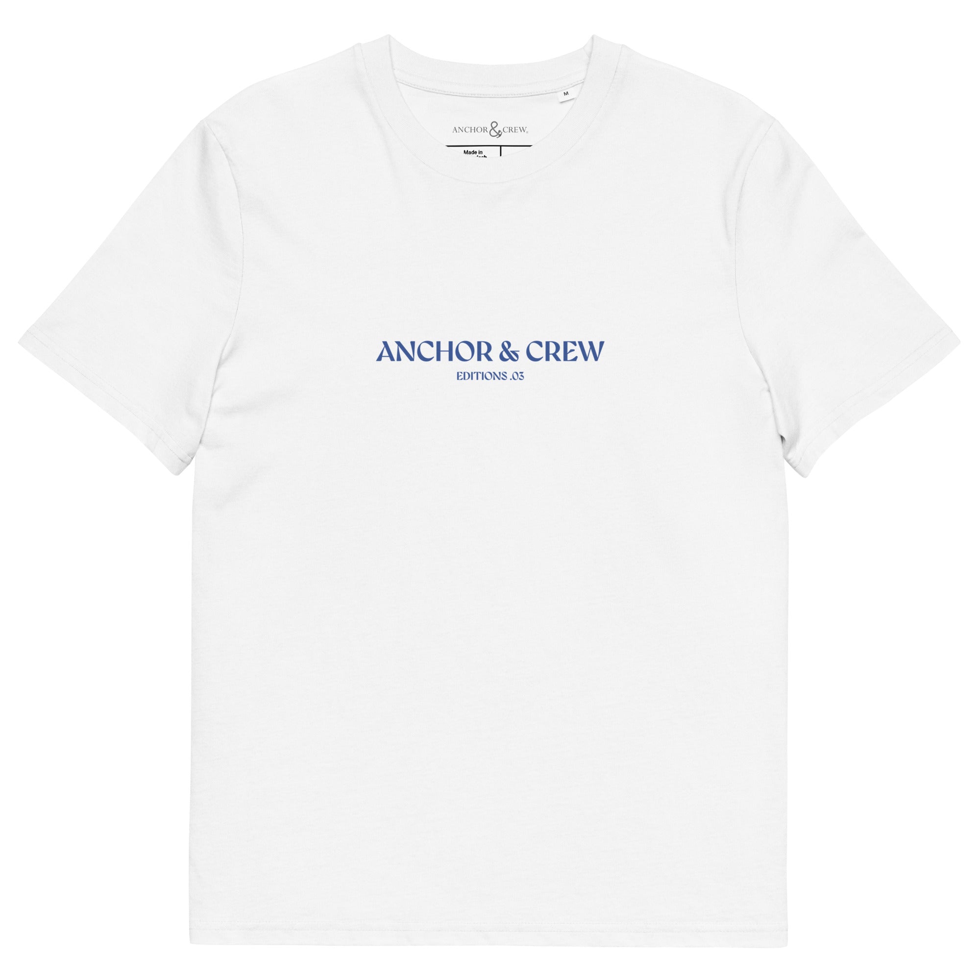 T-shirt en coton biologique 03 Celeste EDITIONS