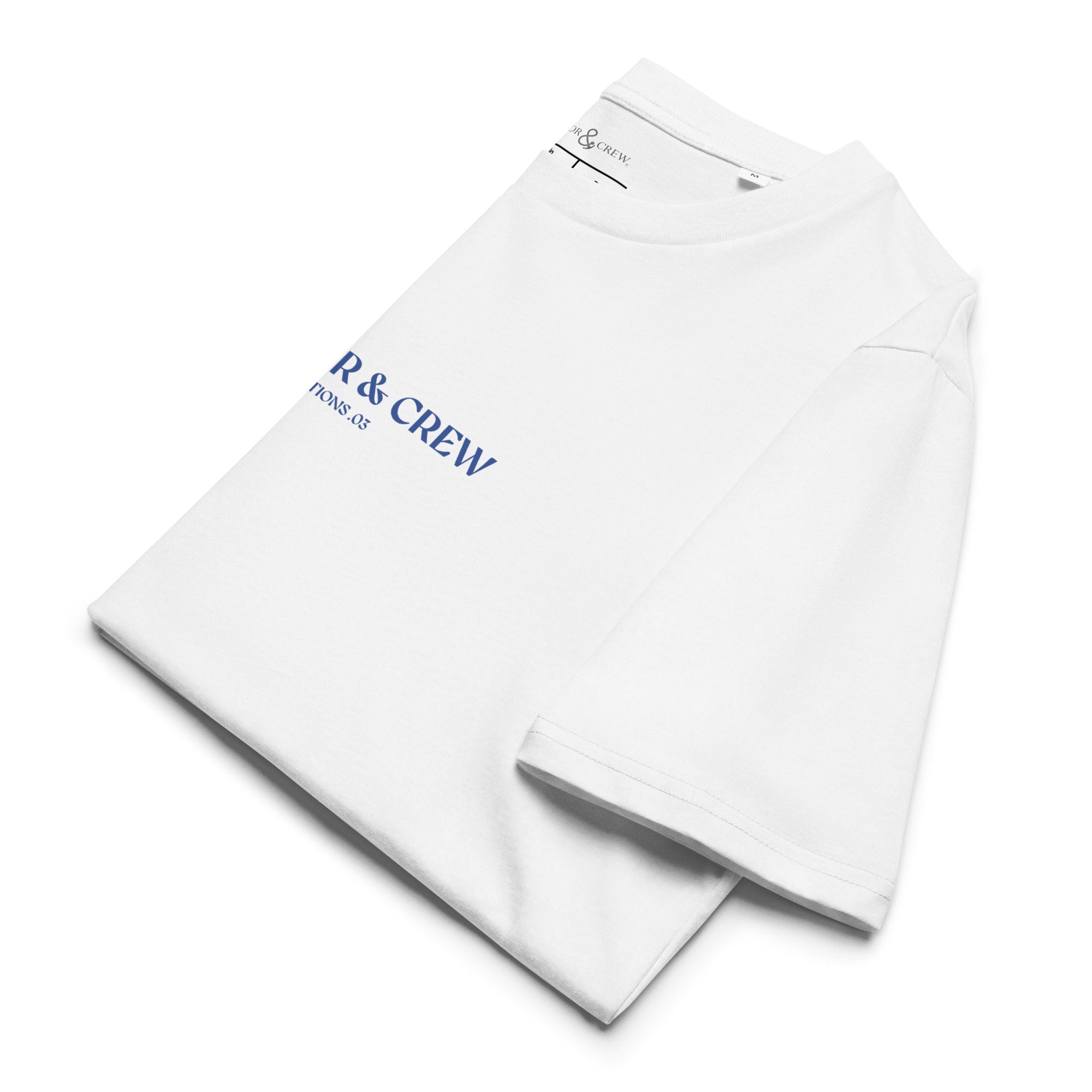 T-shirt en coton biologique 03 Celeste EDITIONS