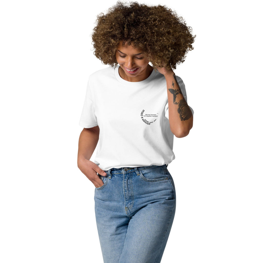 T-shirt en coton biologique de qualité créative exceptionnelle