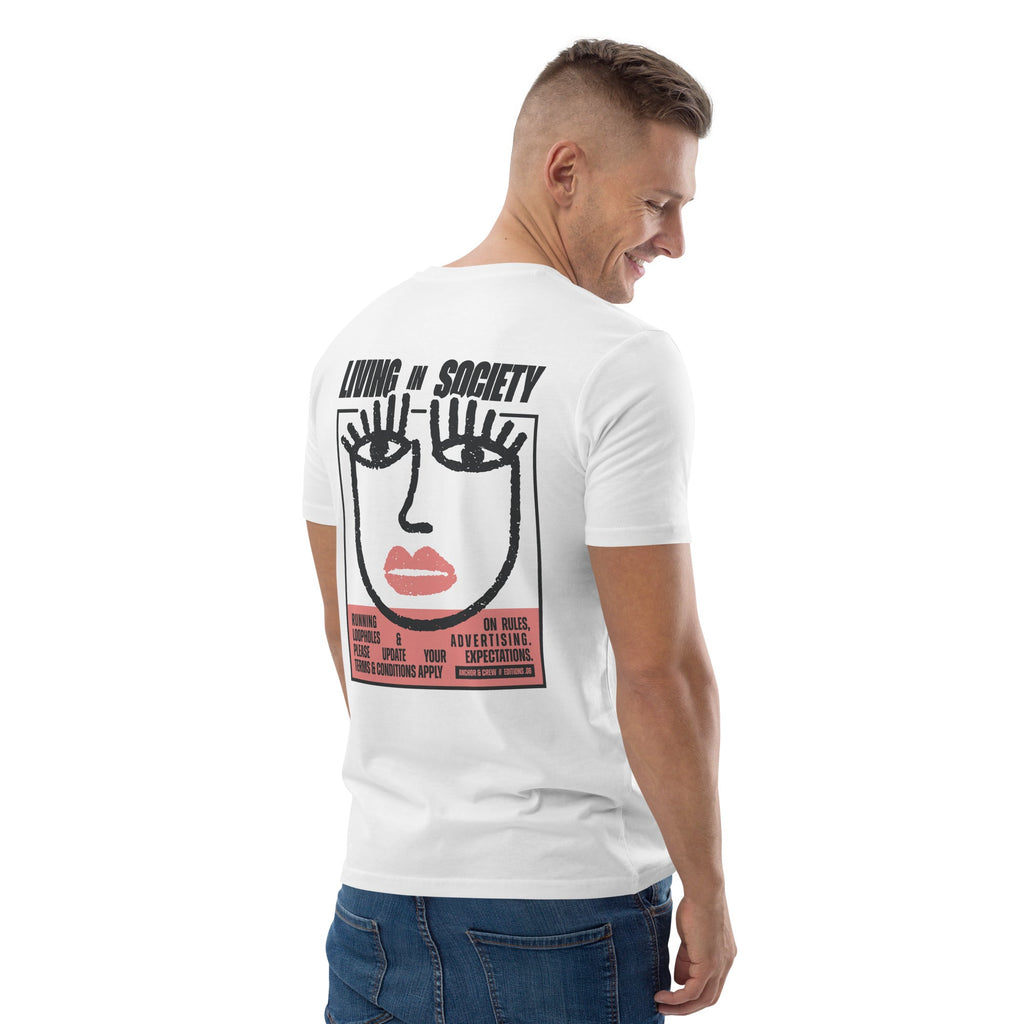 06 Living In Society EDITIONS T-shirt en coton biologique
