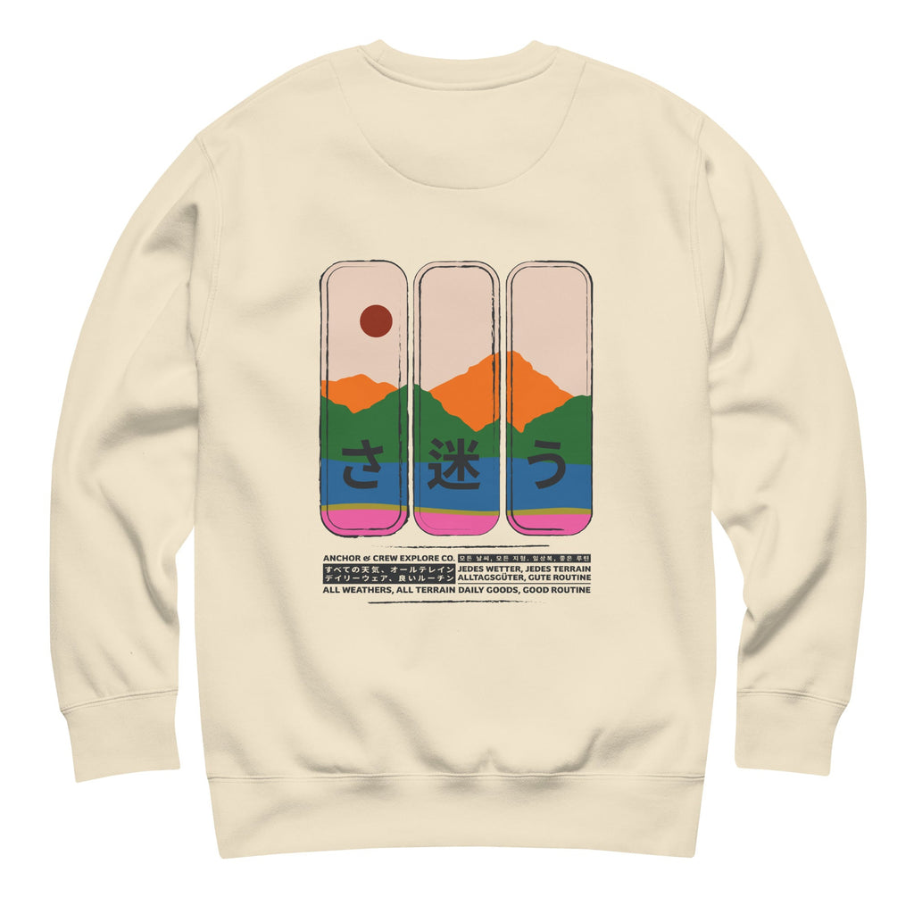 Sweat-shirt en coton biologique Nomad Passenger