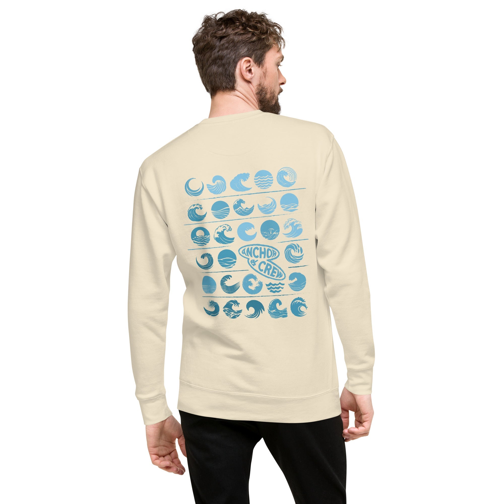 Sweat-shirt en coton biologique « Surf n Waves »