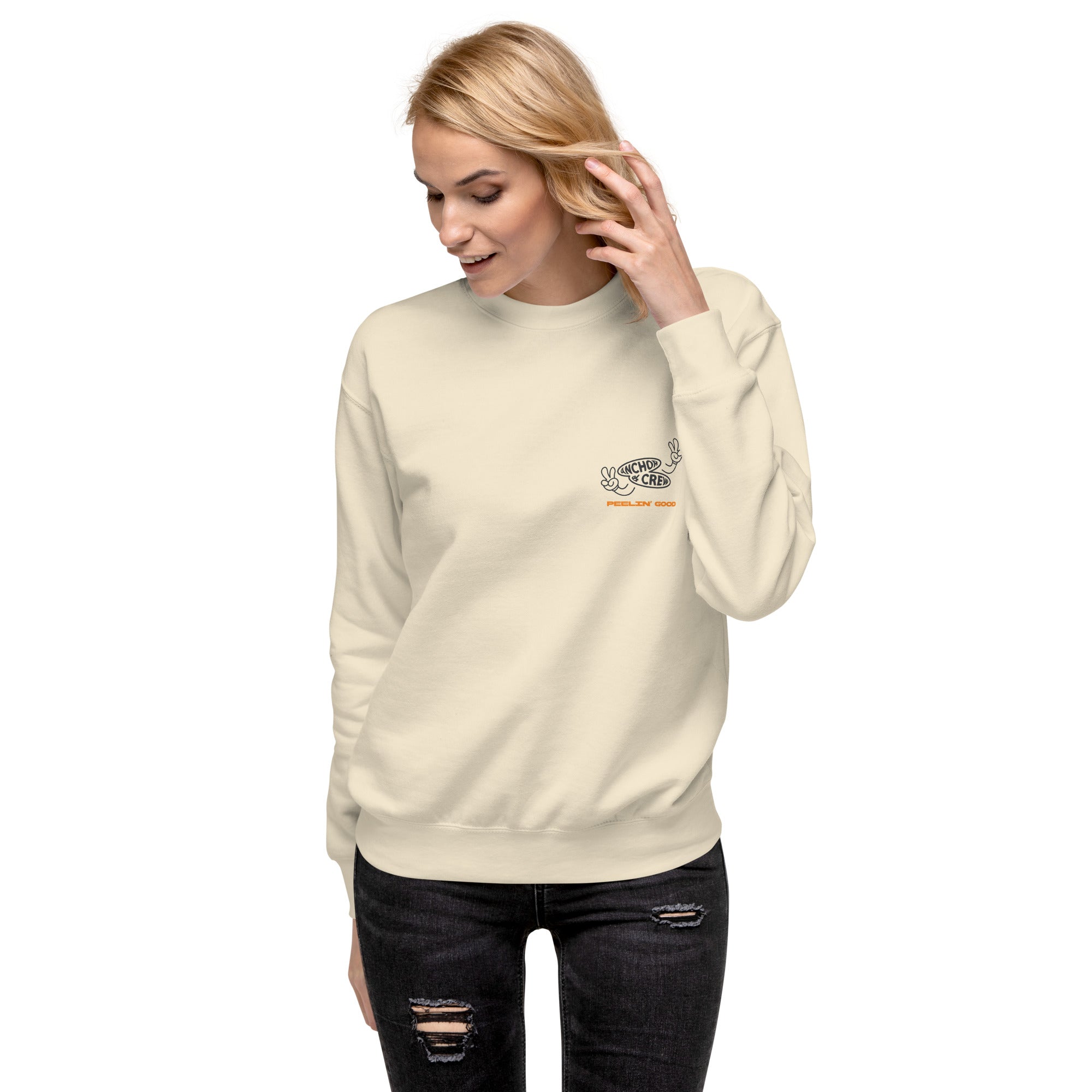 Sweat-shirt en coton biologique Lemon Fresh Dial-A-Local