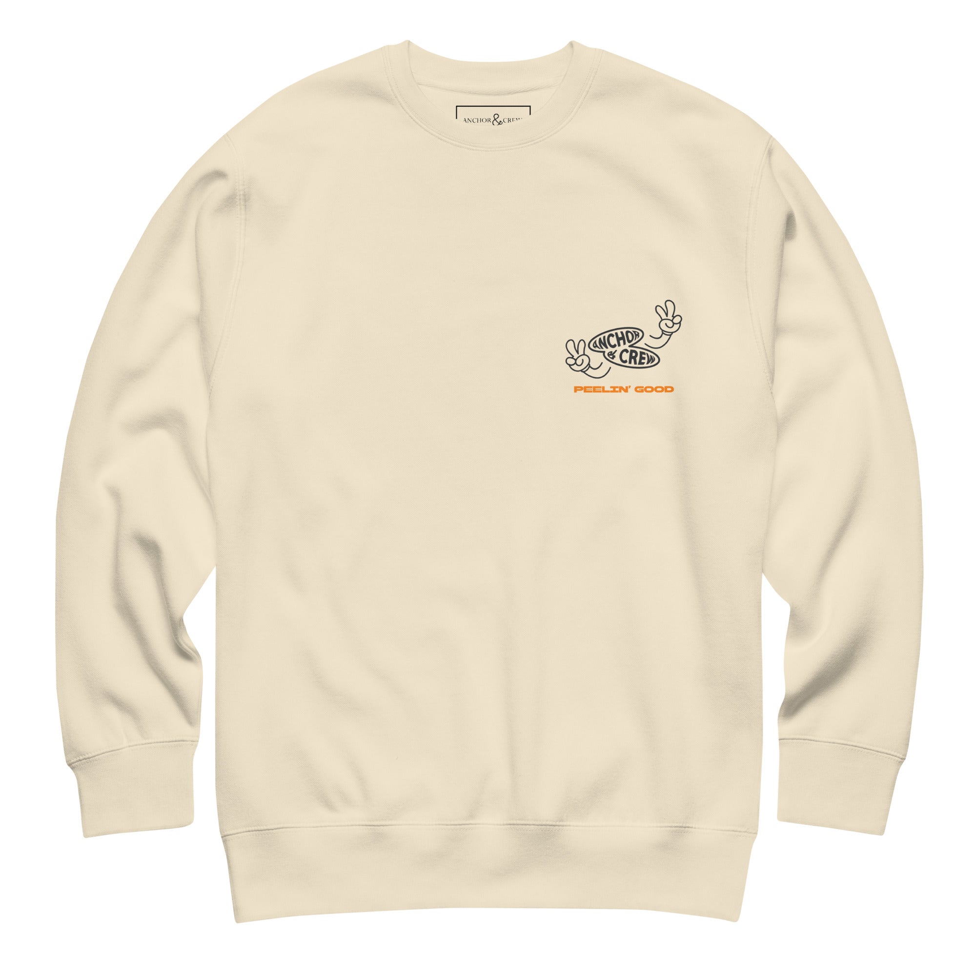 Sweat-shirt en coton biologique Lemon Fresh Dial-A-Local