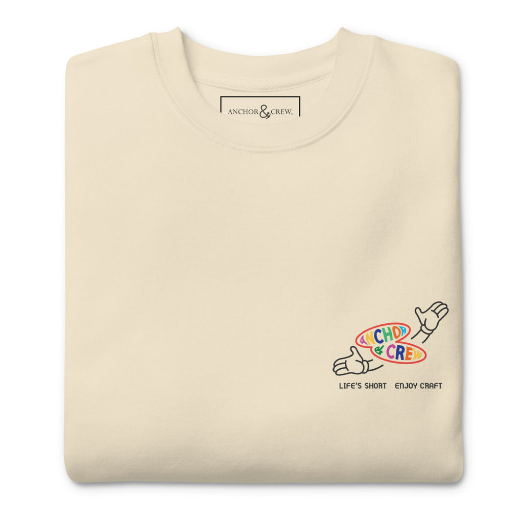Enjoy Craft Sweat-shirt en coton biologique Dial-A-Local