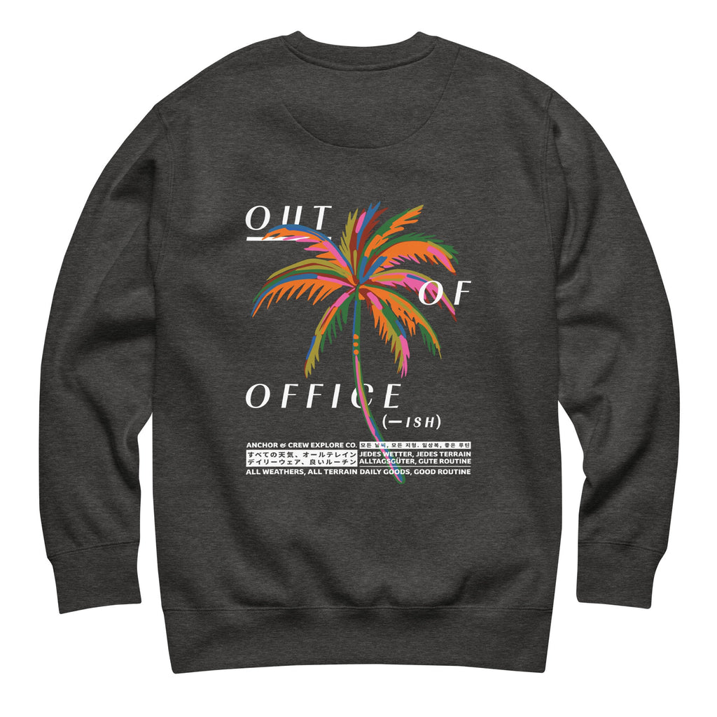 Sweat-shirt en coton biologique Out Of Office Passenger